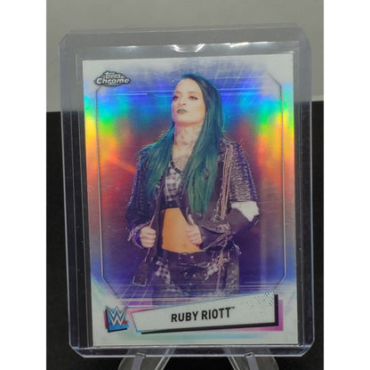 2021 Topps Chrome WWE SmackDown REFRACTOR #65 RUBY RIOTT