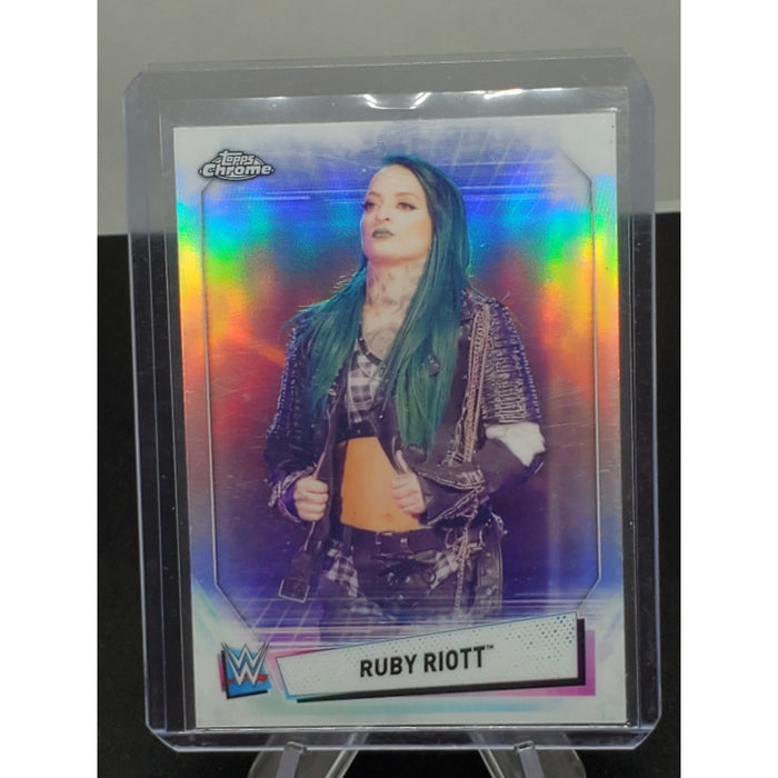2021 Topps Chrome WWE SmackDown REFRACTOR #65 RUBY RIOTT