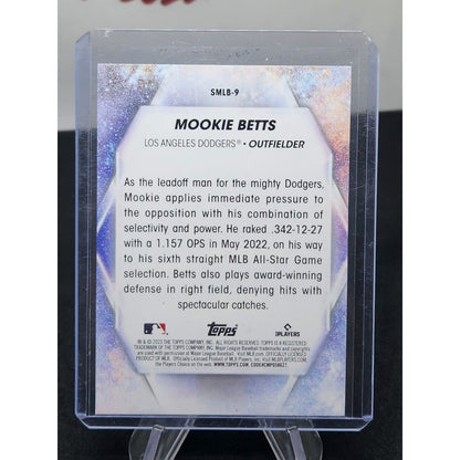 2023 Topps Stars of the MLB #SMLB-9 Mookie Betts Los Angeles Dodgers