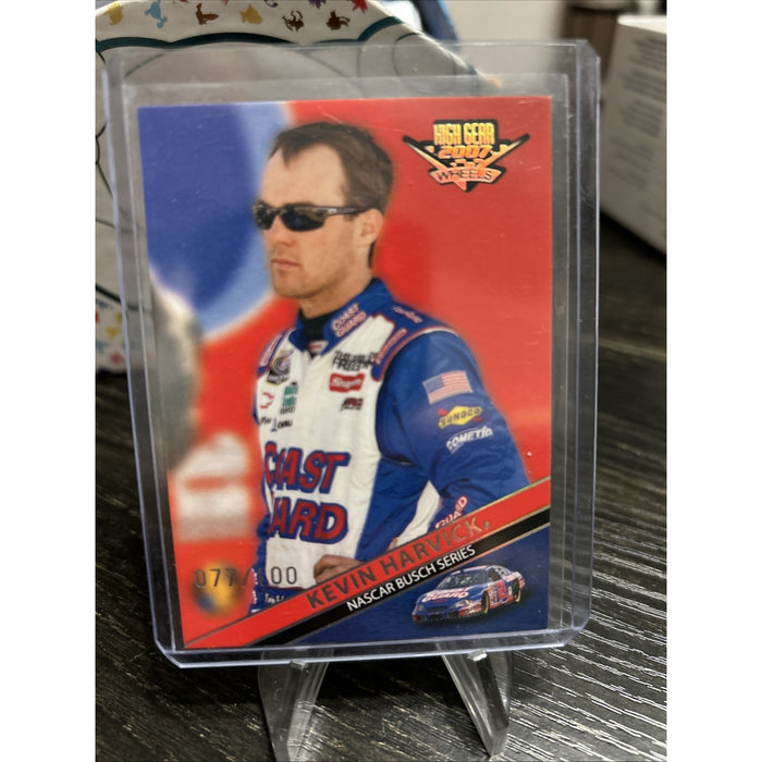 2007 Press Pass Wheels High Gear #32 Kevin Harvick #077/100 - Pack Fresh New