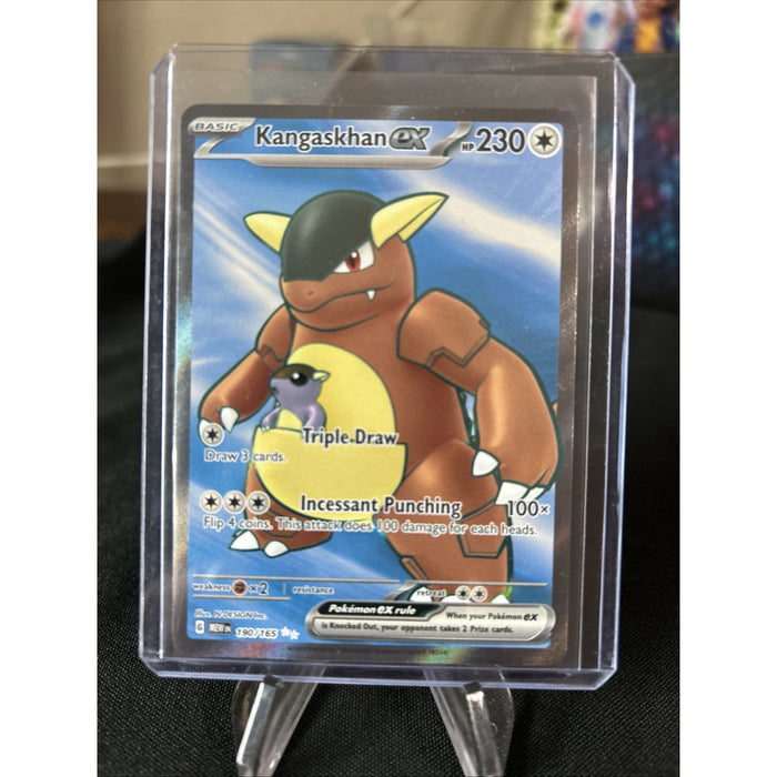 Pokémon TCG Kangaskhan Ex Scarlet & Violet-151 190/165 Holo Ultra Rare