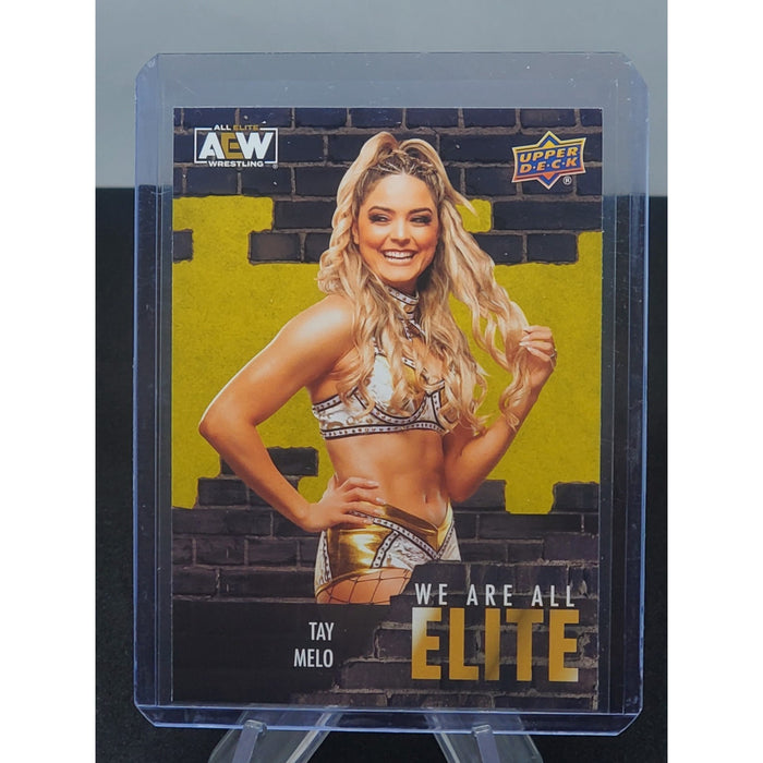 2023 Upper Deck AEW All Elite Wrestling We Are All Elite Tay Melo #AE-35