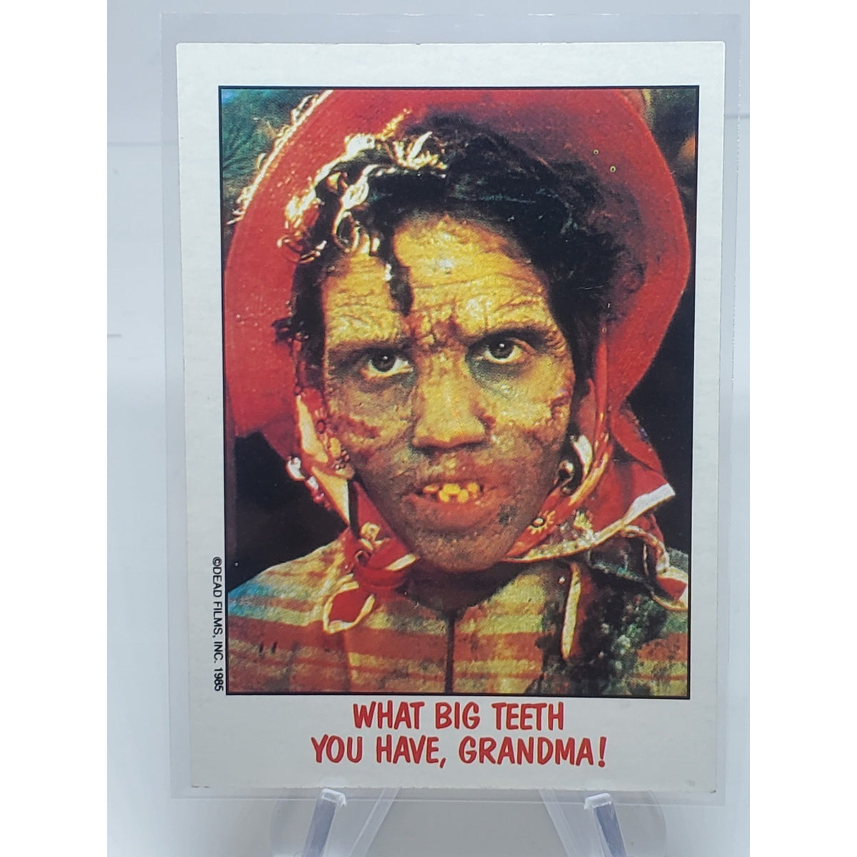 Fright Flicks 1988 Topps Card #69 (NM) ~ Day of the Dead Horror Movie Scene