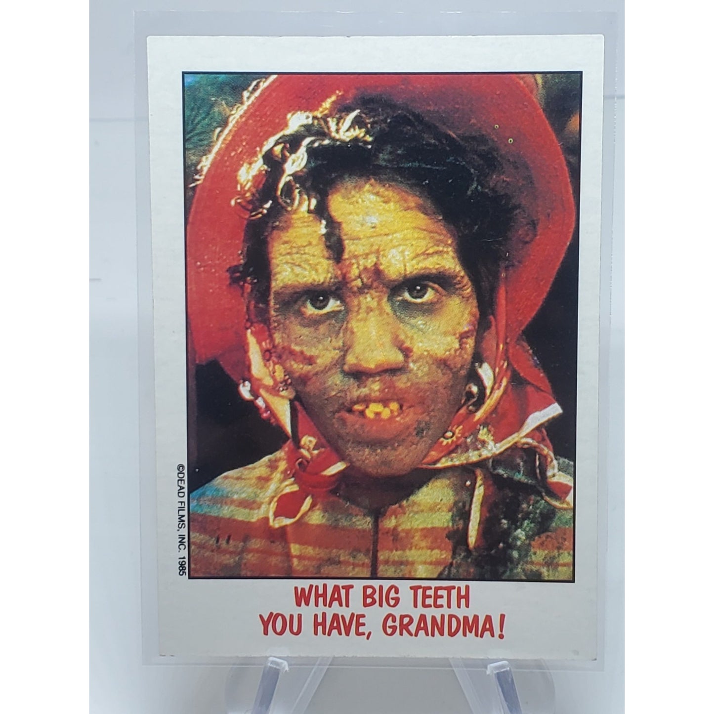 Fright Flicks 1988 Topps Card #69 (NM) ~ Day of the Dead Horror Movie Scene