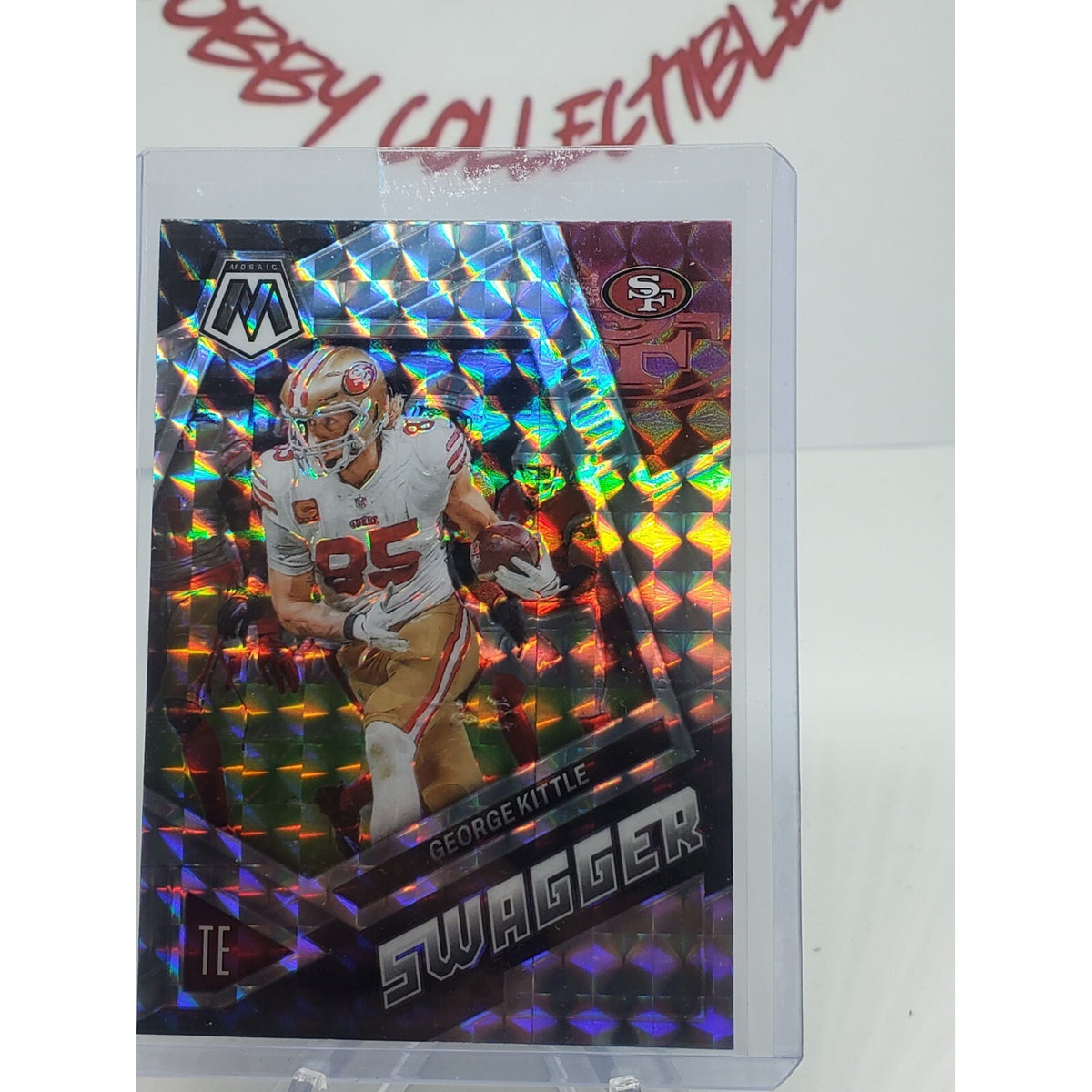2023 Panini Mosaic #SS-GK George Kittle Swagger Mosaic