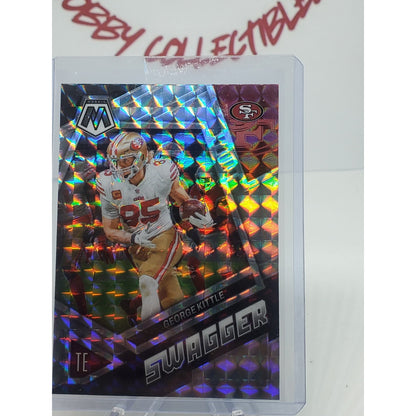 2023 Panini Mosaic #SS-GK George Kittle Swagger Mosaic