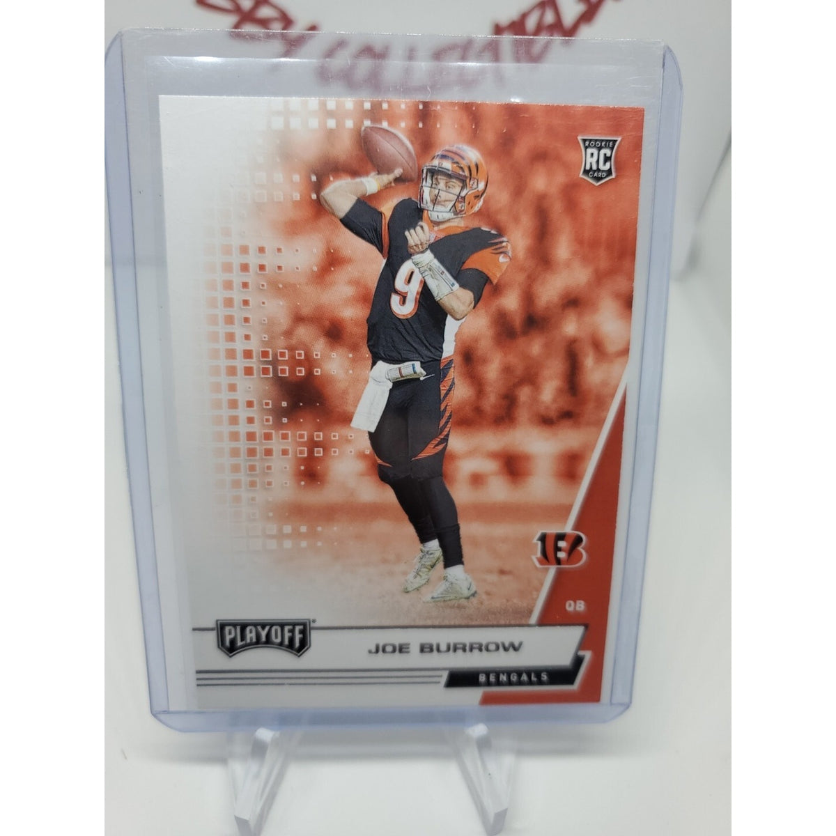 Joe Burrow Cincinnati Bengals 2020 Panini Playoff Rookie Football Card