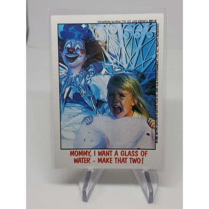Fright Flicks 1988 Topps Poltergeist Card #77 (NM)