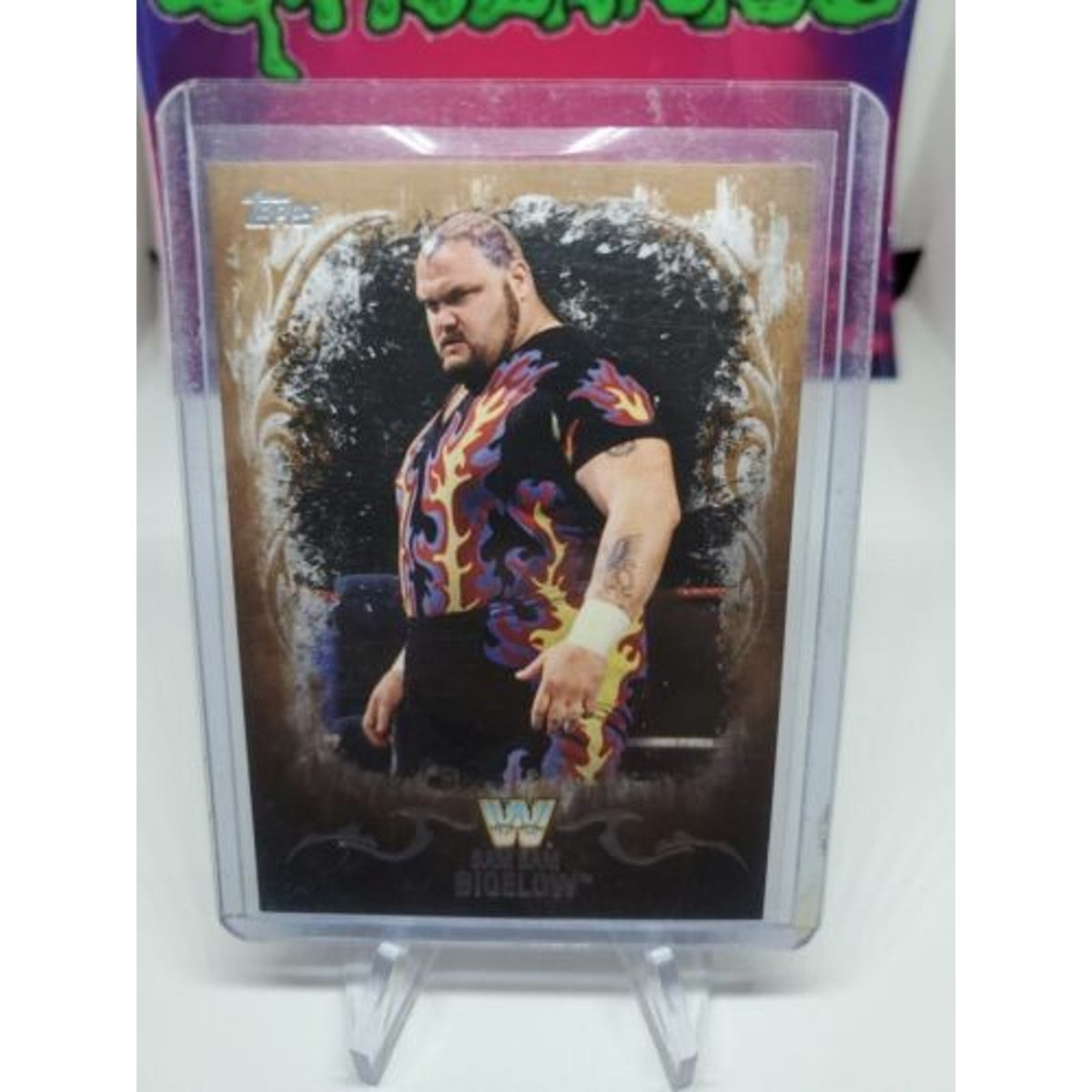 WWE Bam Bam Bigelow #43 2016 Topps Undisputed Bronze Parallel Card SN #/99