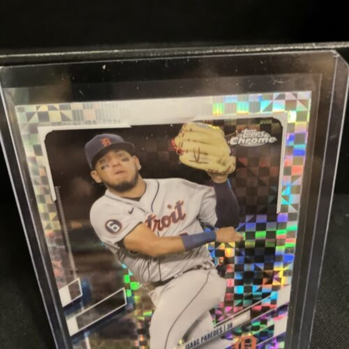 ISAAC PAREDES RC 2021 Topps Chrome X-FRACTOR #66 Detroit Tigers Pack Fresh Mint