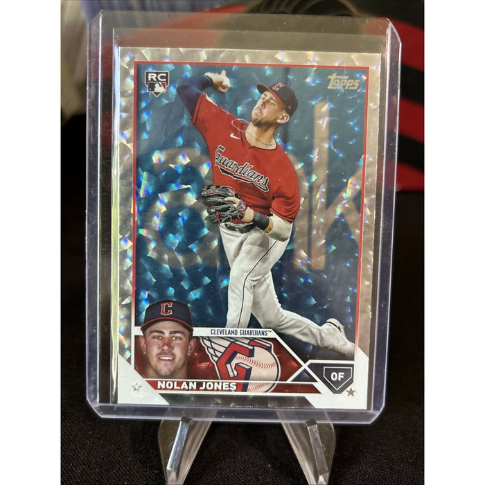 2023 Topps Series 1 NOLAN JONES Collectors Super Box Silver Foil Board RC #129