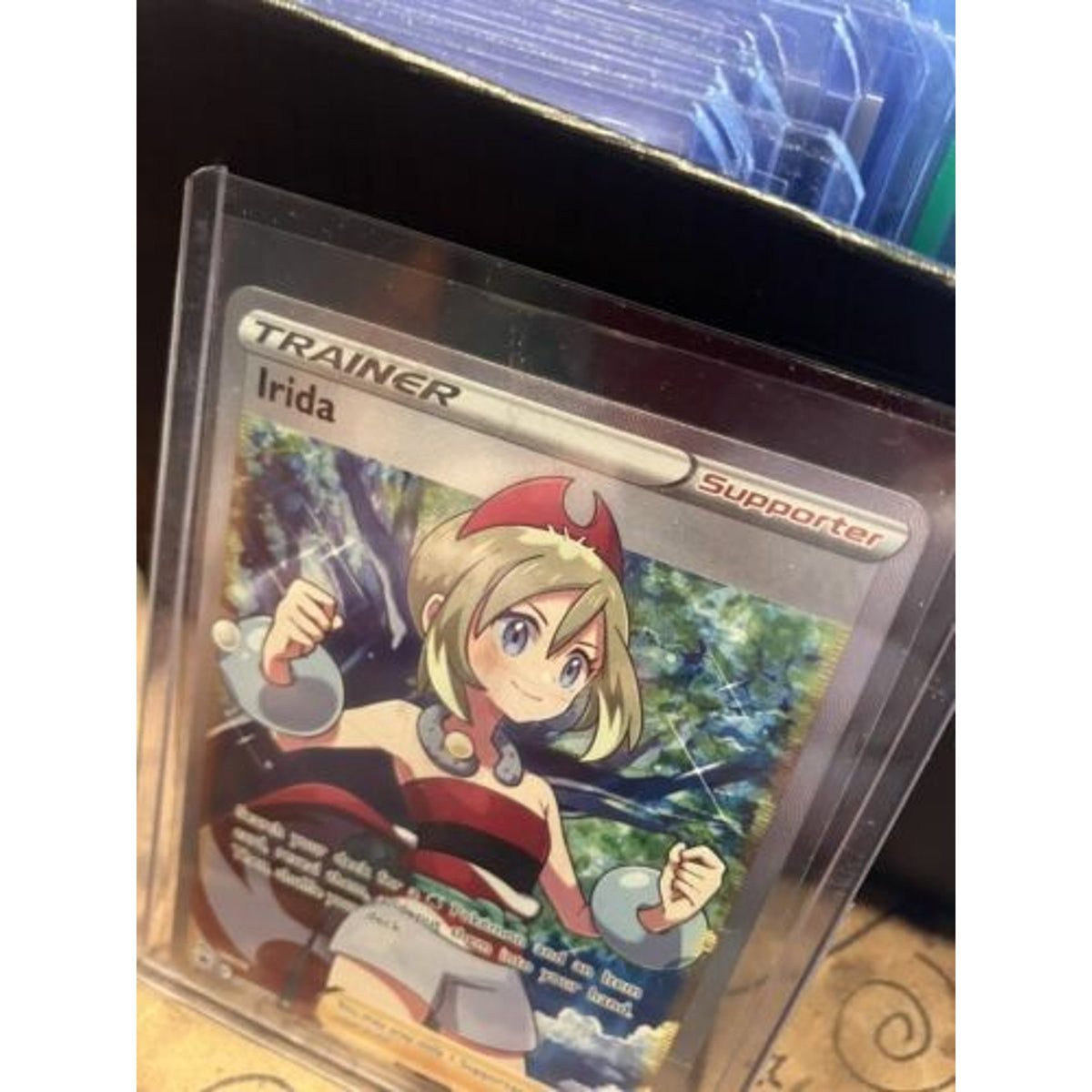 Pokémon TCG Irida Astral Radiance 186/189 Holo Full Art Ultra Rare - Pack Fresh
