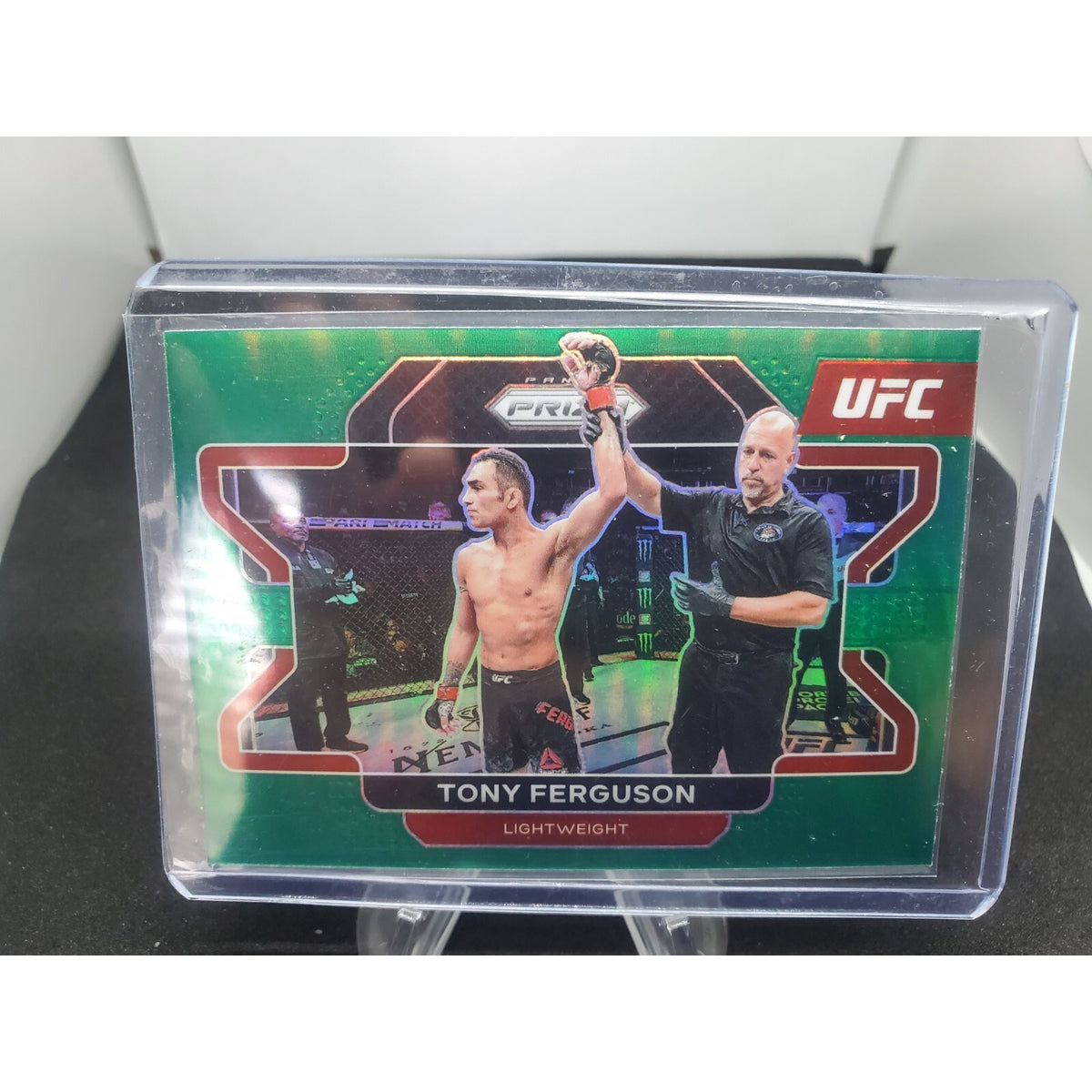 Green Prizm Panini Tony Ferguson 2022 Panini Prizm UFC #22