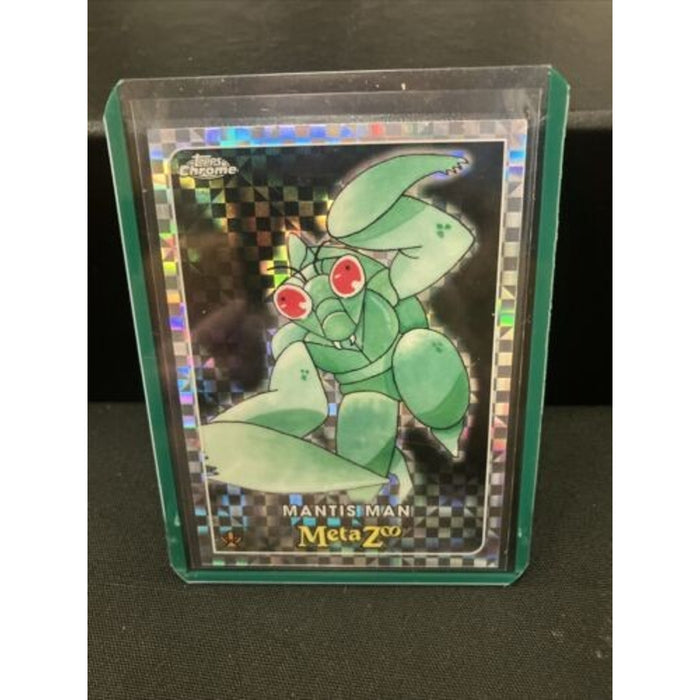 MetaZoo Topps Chrome X-Fractor Mantis Man Pack Fresh New Mint