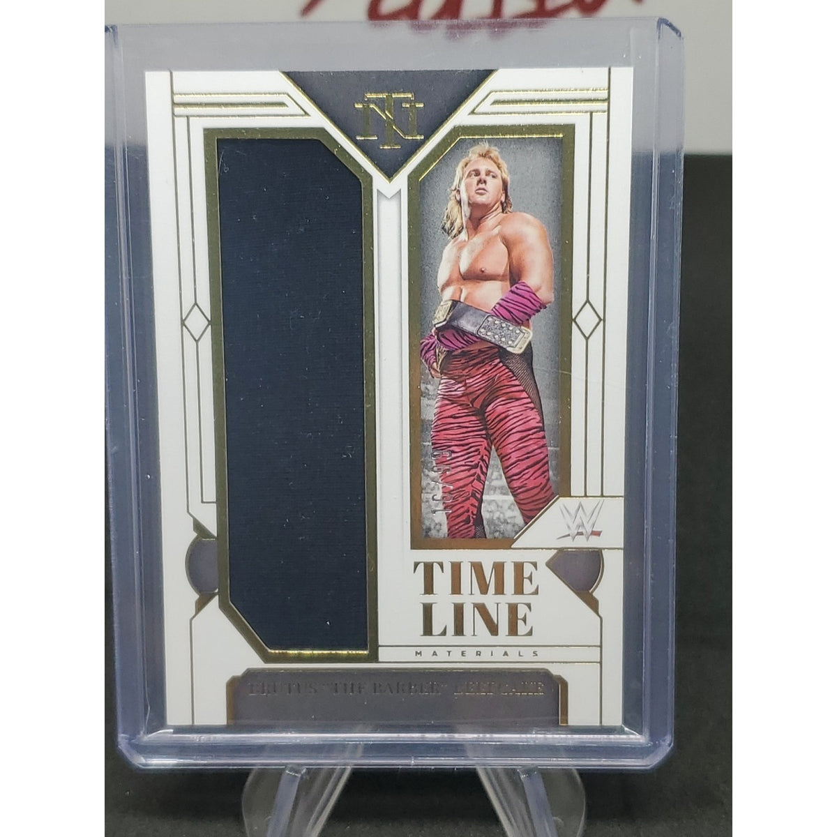 2024 Panini National Treasures WWE - Timeline Materials Brutus "The Barber"...