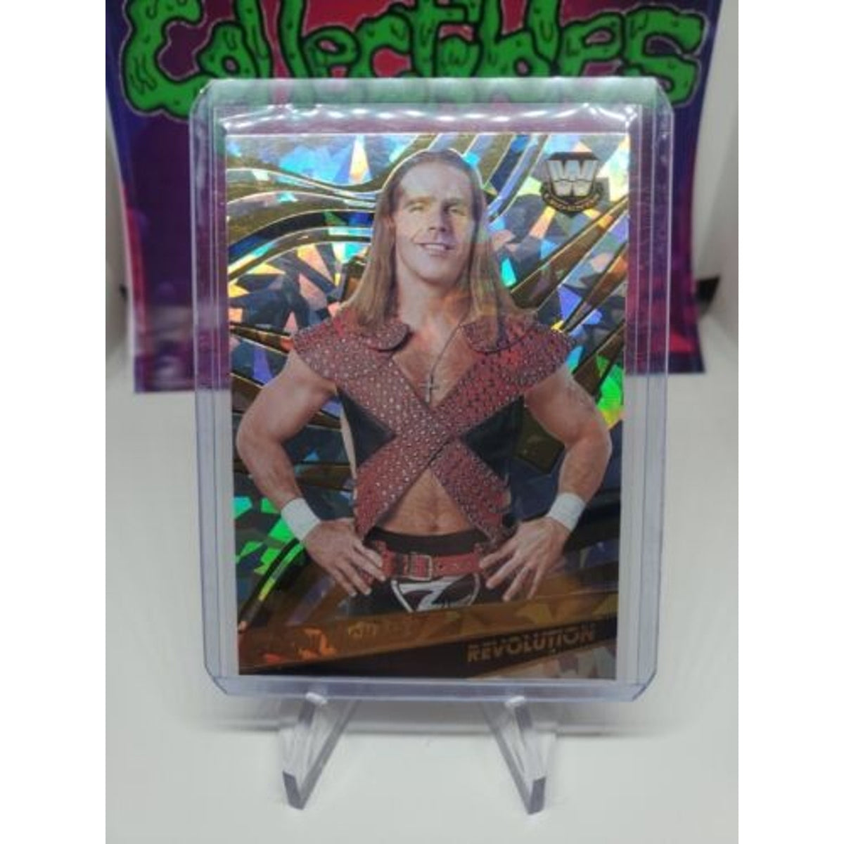 2022 Panini Revolution WWE #110 Shawn Michaels Fractal HBK