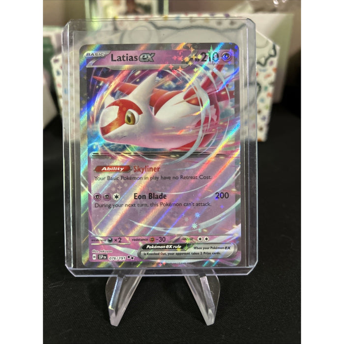 Latias ex 076/191 Sv08: Surging Sparks Holo - Top Loaded - Pack Fresh New