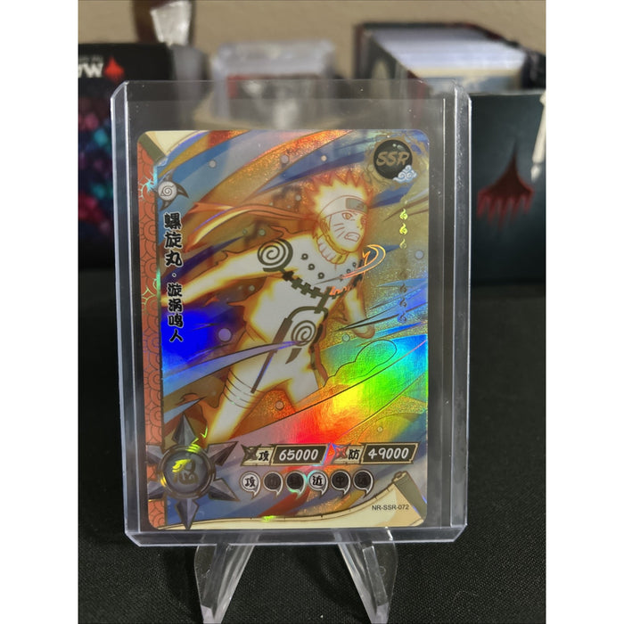 Naruto Kayou CCG - TCG (SSR) NARUTO UZUMAKI Card NR-SSR-072 / Pack Fresh New