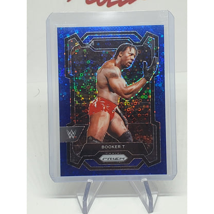 2024 WWE Panini Prizm SP Undercard Booker T Blue 06/25
