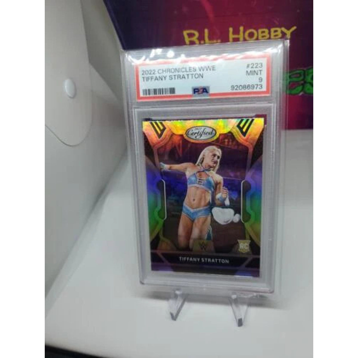 2022 Chronicles Certified Wrestling Card #223 Tiffany Stratton RC WWE NXT