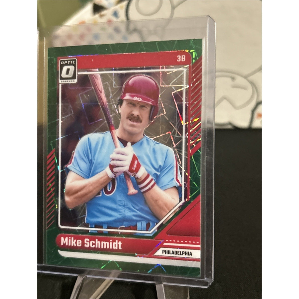 2024 Panini Donruss Optic -Mike Schmidt #31 Green Velocity Prizm /149 - Pack New