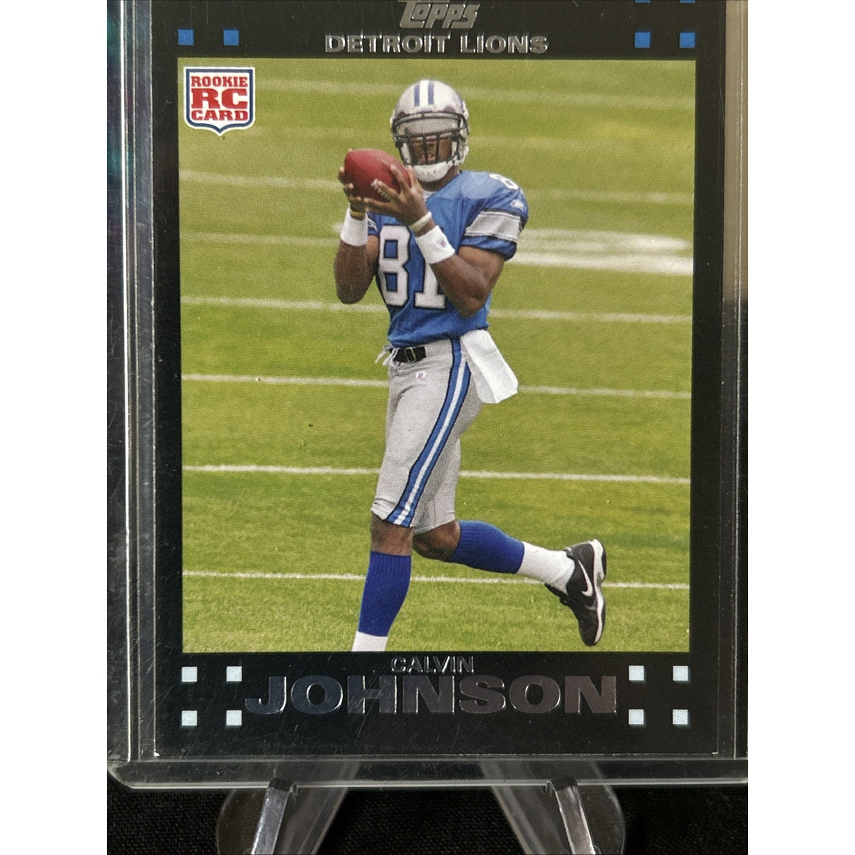 2007 Topps Calvin Johnson Rookie Card