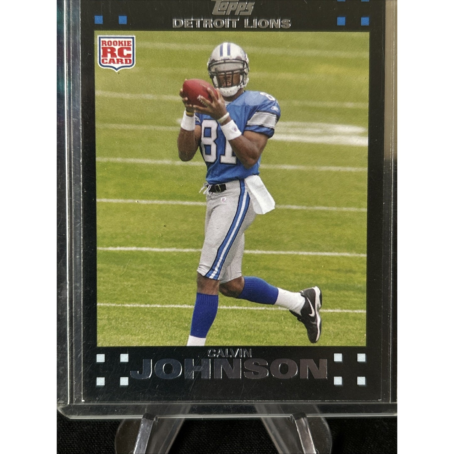 2007 Topps Calvin Johnson Rookie Card