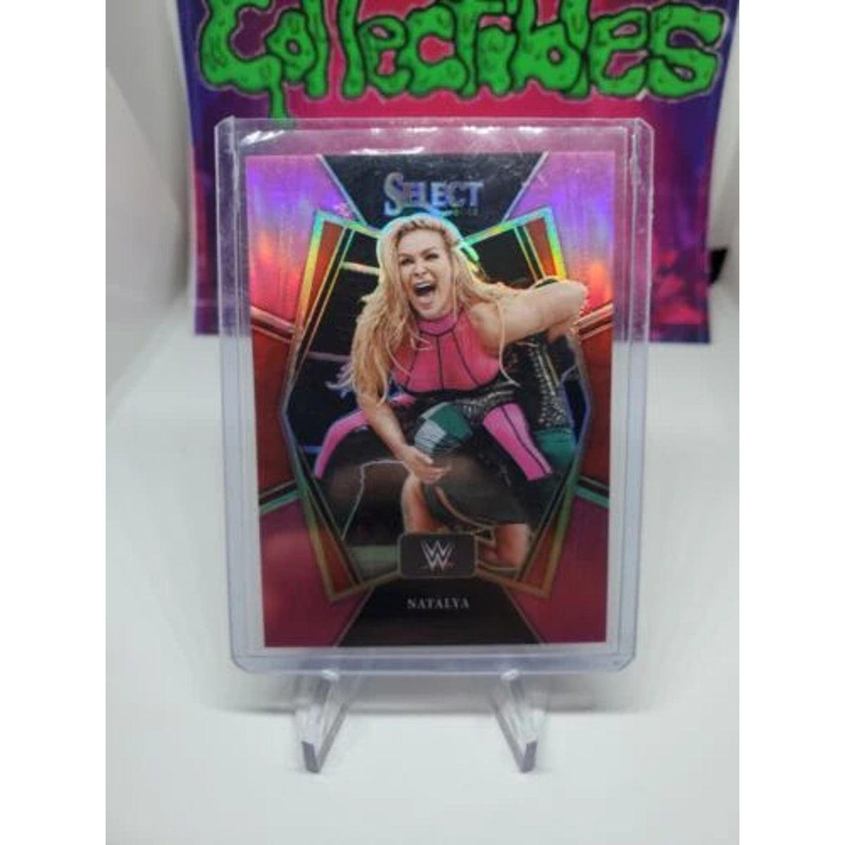 2022 WWE PANINI Select Natalya Premiere Level Pink PRIZM #/49!🔥🔥