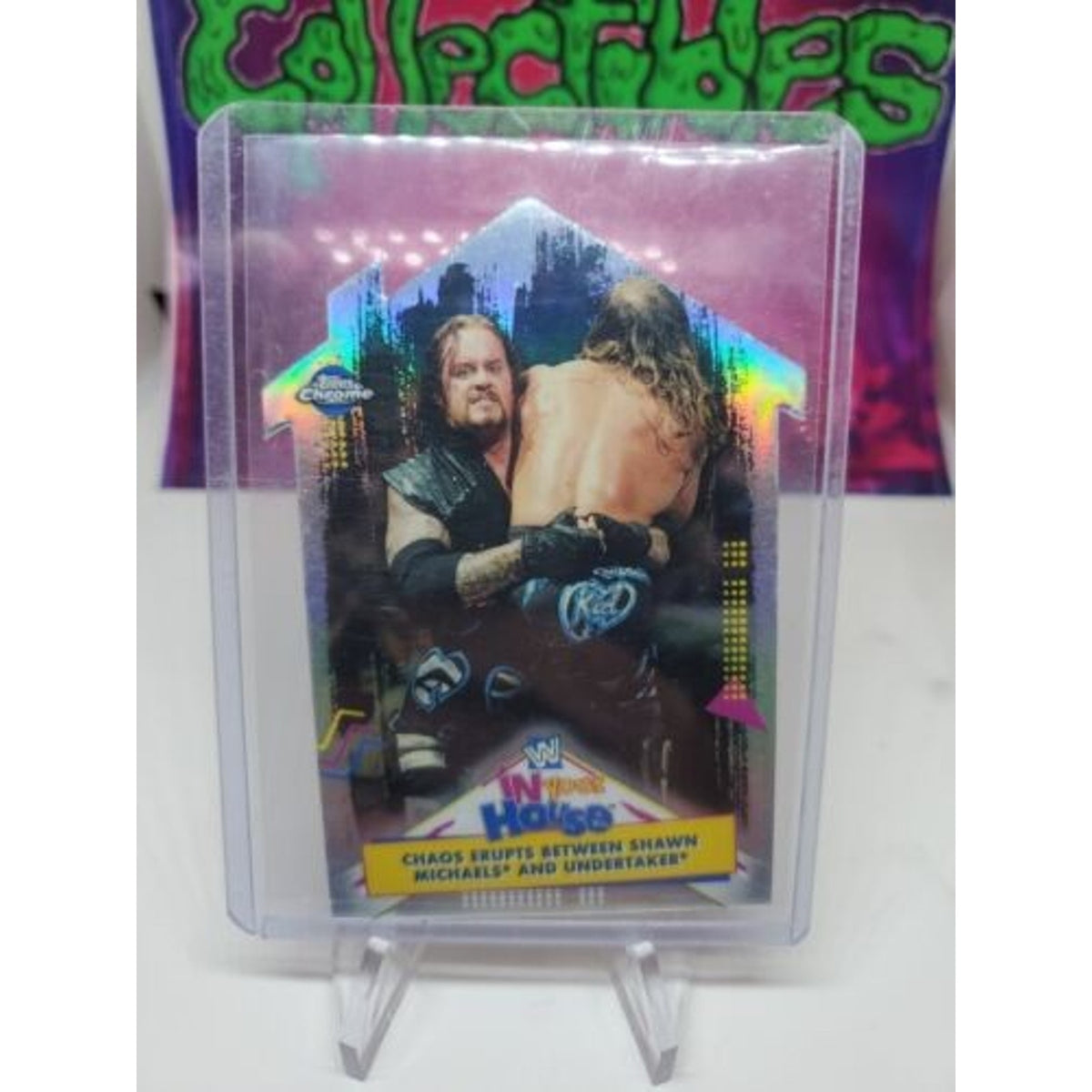 2021 Topps Chrome WWE In Your House Die-Cuts #IYH-12 Undertaker