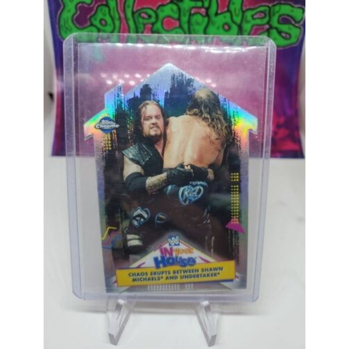 2021 Topps Chrome WWE In Your House Die-Cuts #IYH-12 Undertaker