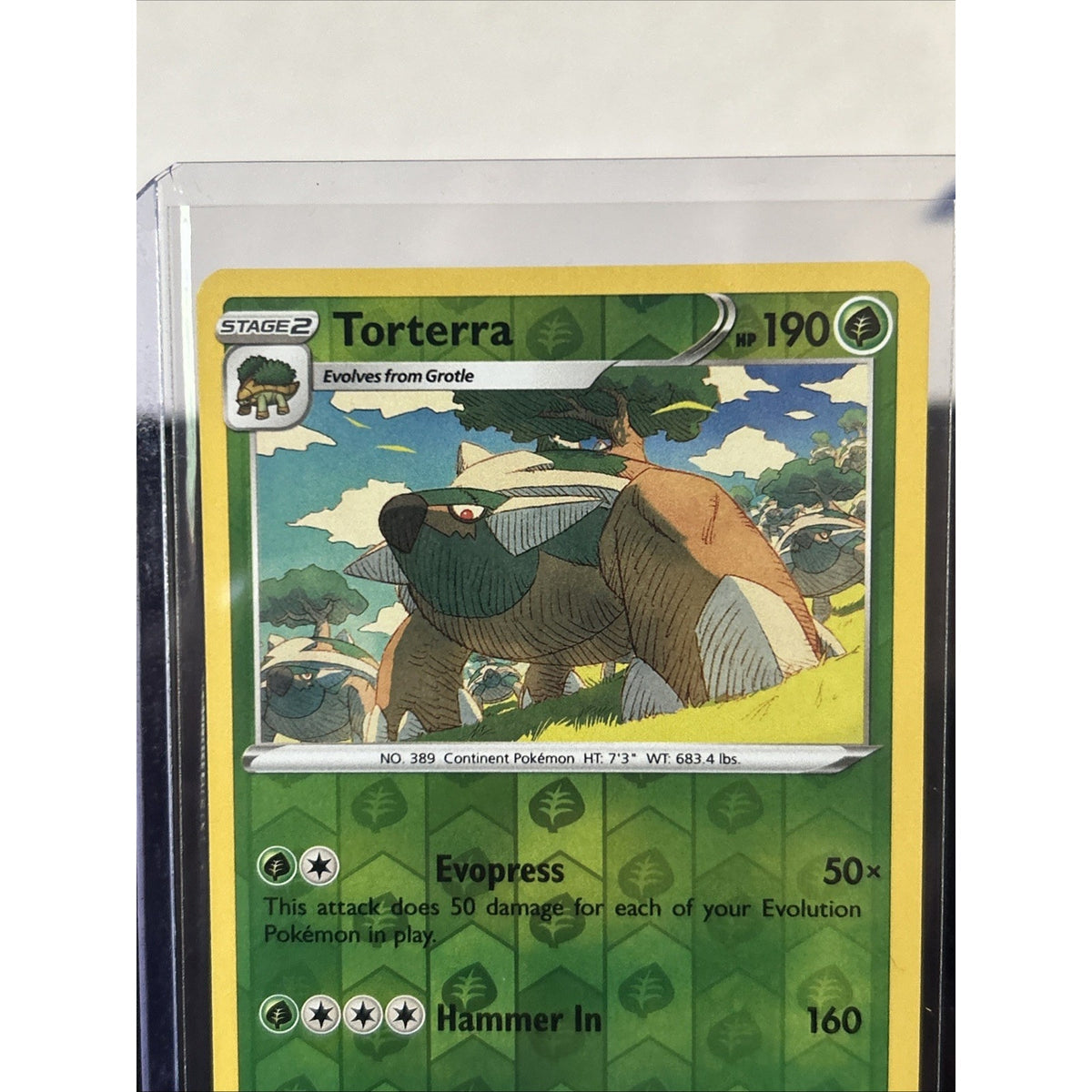 Torterra [Reverse Holo] 8/172 Pokémon TCG Brilliant Stars