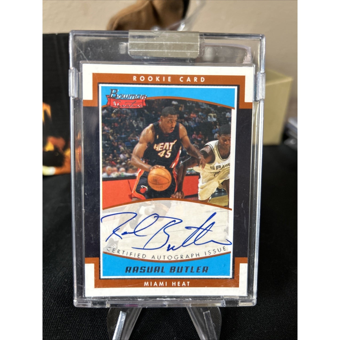 2002-03 Bowman Signature /999 Rasual Butler #SE-RB Rookie Auto RC
