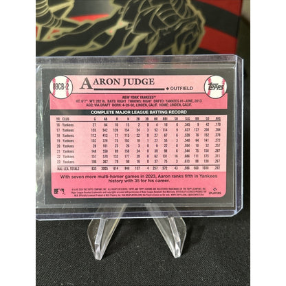 2024 Topps Chrome Baseball 1989 AARON JUDGE #89CB-2 YANKEES / Pack Fresh New