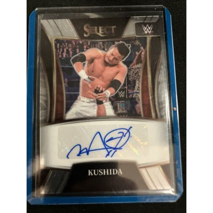 Kushida 2022 Panini Select WWE Signature Selections FLASH Auto Autograph SN-KSH