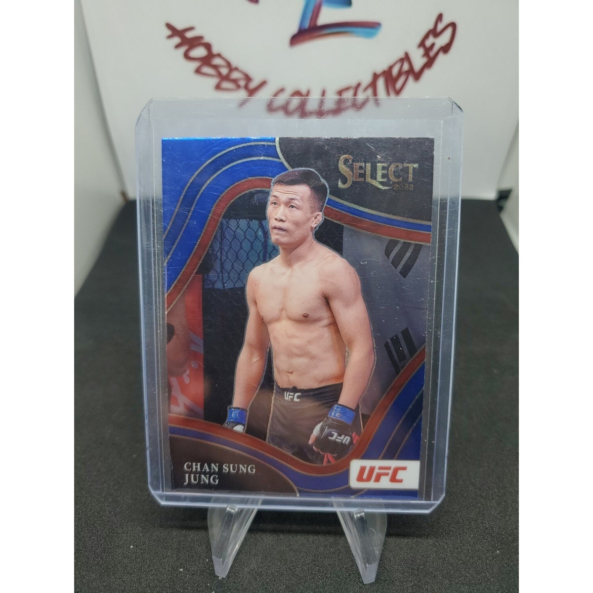 Octagonside BLUE UFC CHAN SUNG JUNG 2022 Panini Select Retail BLUE #275
