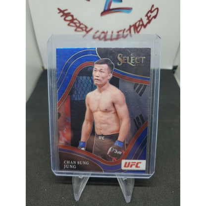 Octagonside BLUE UFC CHAN SUNG JUNG 2022 Panini Select Retail BLUE #275