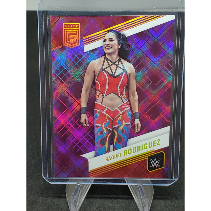 Panini 2023 Donruss Elite WWE Raquel Rodriguez Purple Parallel /99 # 42