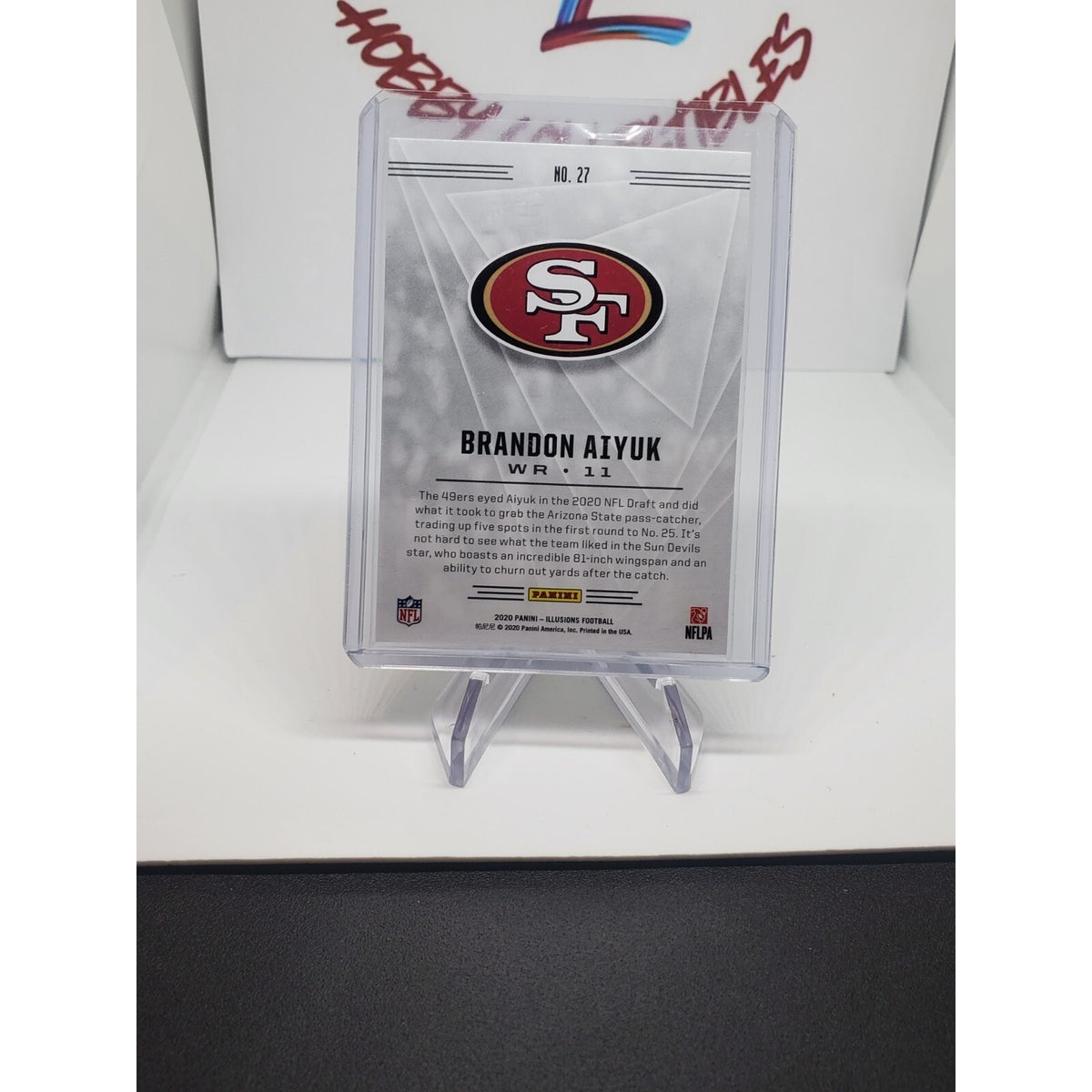 BRANDON AIYUK 2020 ILLUSIONS FOOTBALL ROOKIE PINK 49ERS RC /399