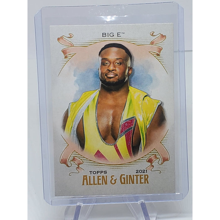 2021 Topps Heritage WWE Allen & Ginter #AG-6 Big E