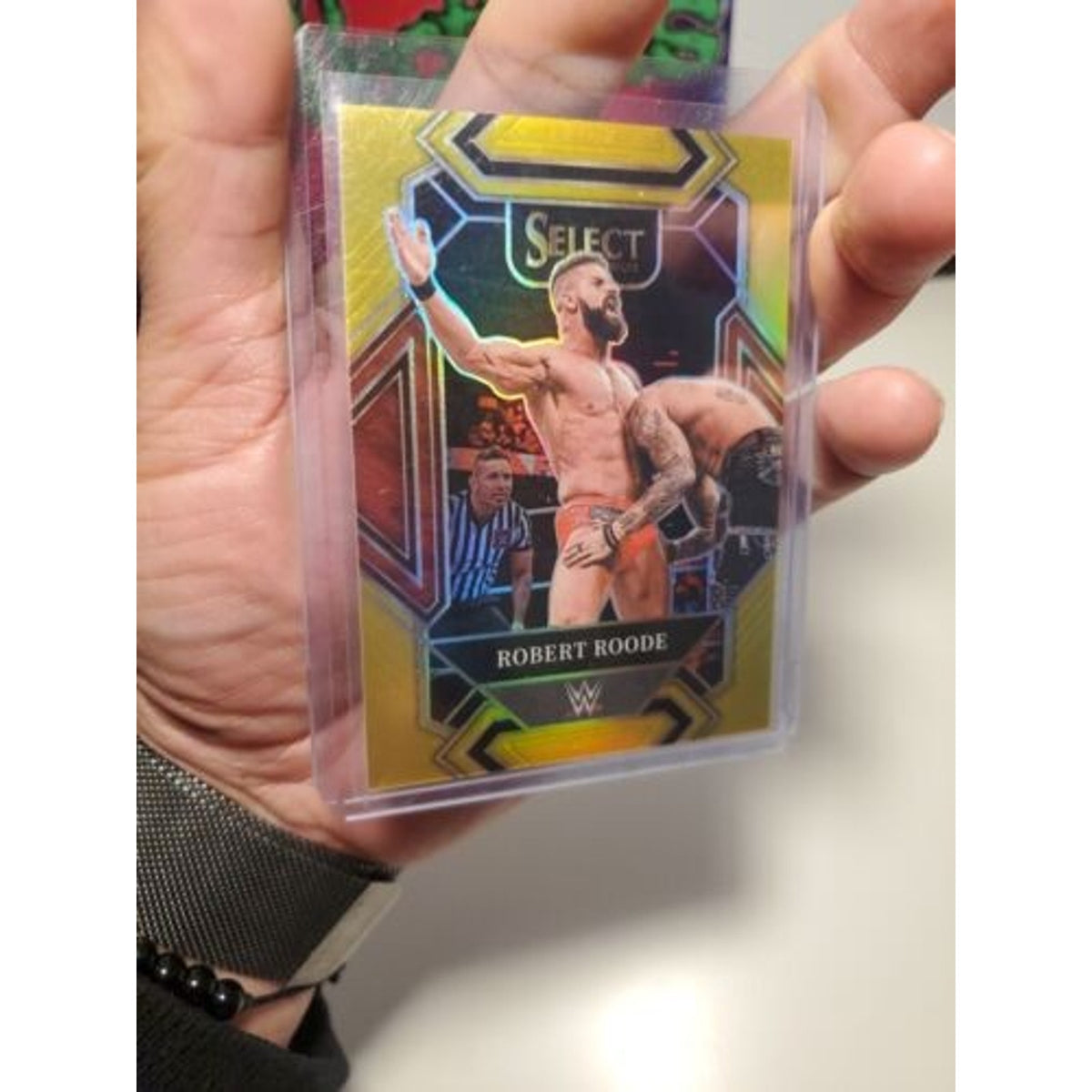 Robert Roode 2022 Panini Select WWE Mezzanine Gold Prizm 9/10 SP