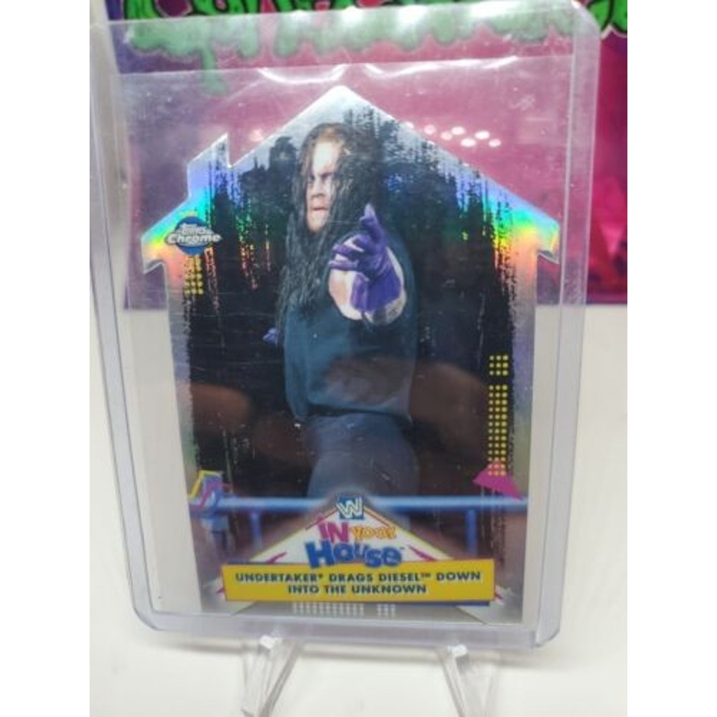 Undertaker "In Your House" Refractor DIE-CUT 2021 Topps Chrome #IYH-4