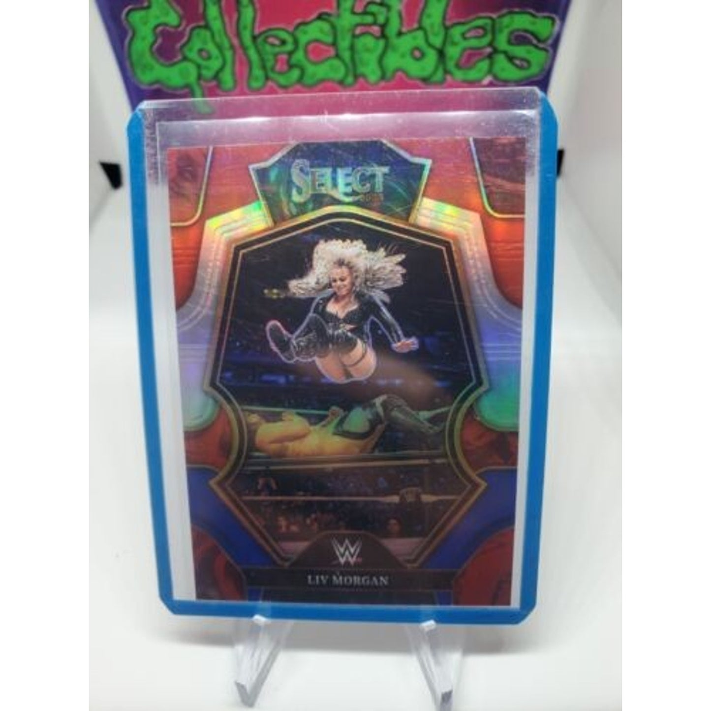 2023 #193 Liv Morgan Panini Select WWE SmackDown Premier Level Silver Prizm