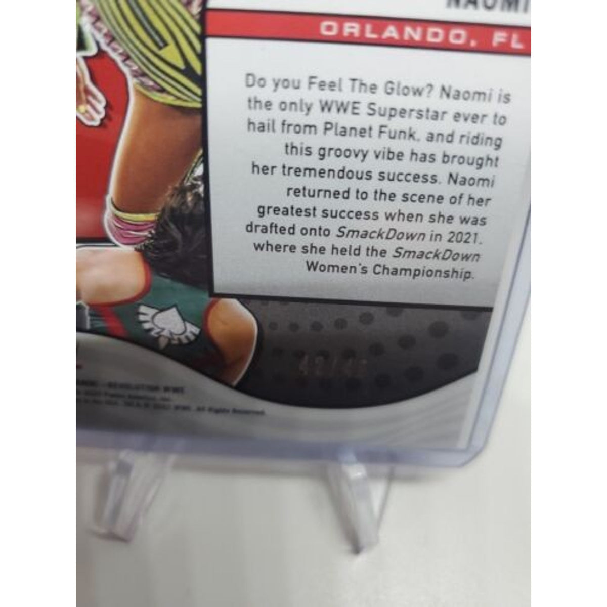 2022 WWE Revolution Cubic #94 Naomi 42/49