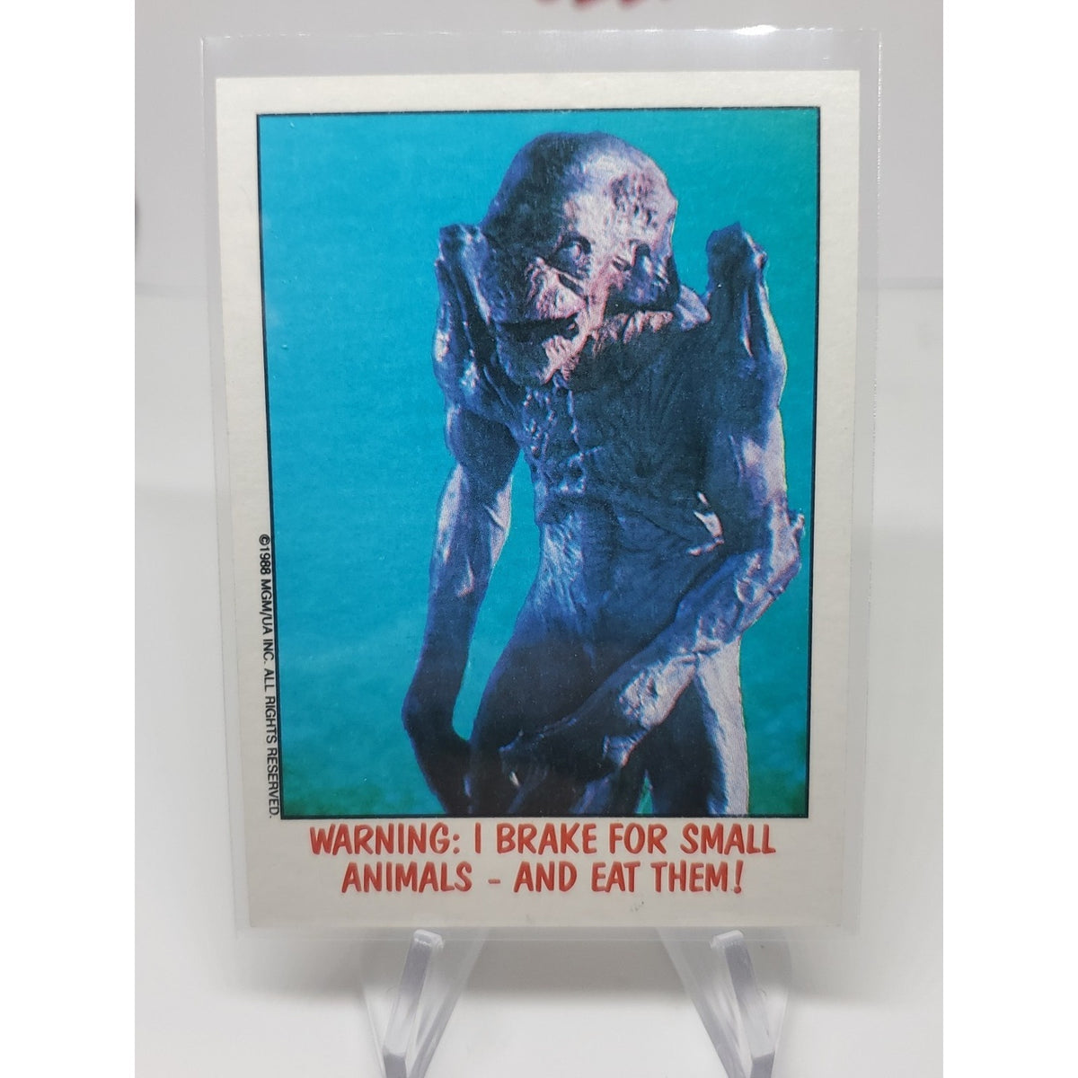 Jb4c Topps Fright Flicks 1988 #28 Pumpkinhead