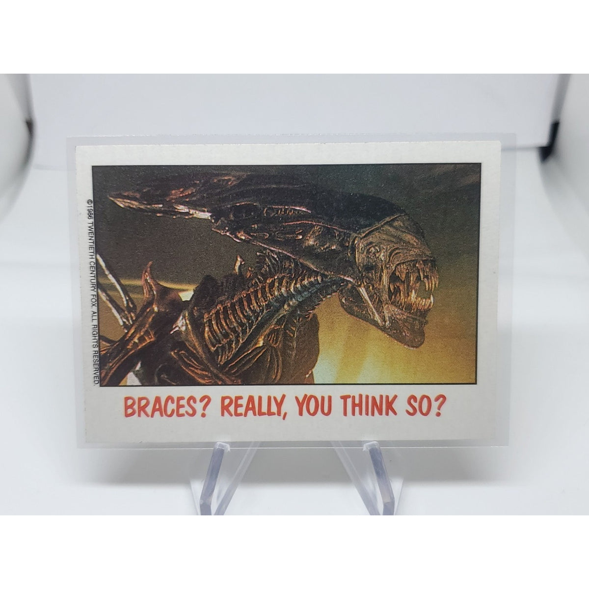 Fright Flicks 1988 Topps Horror Card #46 (NM)