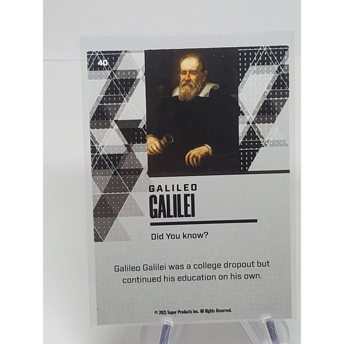 2021 Pieces of the Past Galileo Galilei 40