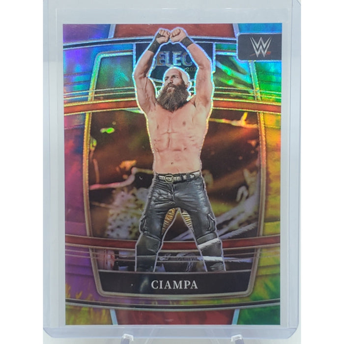 2022 Panini Select WWE Concourse Tie-Dye Prizm #'d /25 Ciampa No. 66