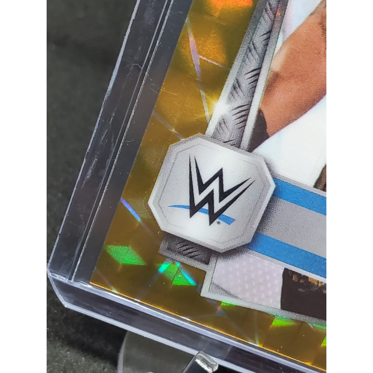 2025 Topps Chrome WWE Carmelo Hayes Gold /50 No.165