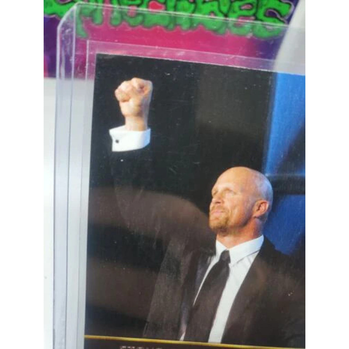 2015 TOPPS WWE ROAD TO WRESTLEMANIA HALL OF FAME #23 STONE COLD STEVE AUSTIN