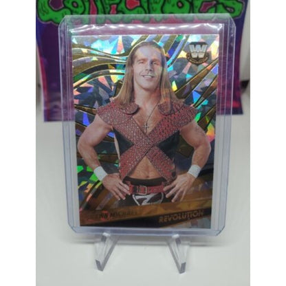 2022 Panini Revolution WWE #110 Shawn Michaels Fractal HBK